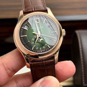 Đồng Hồ Patek Philippe Rep 11 Complications 5205G Mặt Xanh Lá Cây 40mm (1)