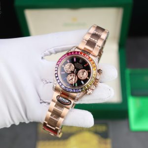 Đồng Hồ Rolex Cosmograph Daytona Rainbow 116595RBOW Xưởng BT 40mm (4)