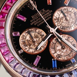 Đồng Hồ Rolex Cosmograph Daytona Rainbow 116595RBOW Xưởng BT 40mm (4)