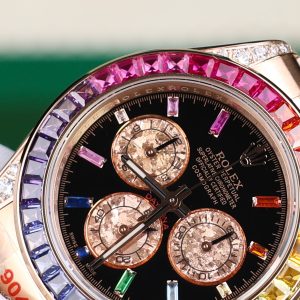 Đồng Hồ Rolex Cosmograph Daytona Rainbow 116595RBOW Xưởng BT 40mm (4)