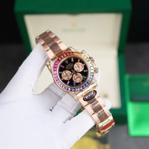 Đồng Hồ Rolex Cosmograph Daytona Rainbow 116595RBOW Xưởng BT 40mm (4)