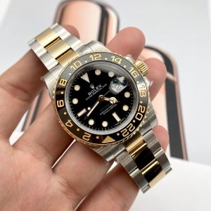 Đồng Hồ Rolex Nam Rep 11 GMT Master II Dây Đeo Oyster Nhà Máy Clean 40mm (2)