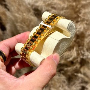 Đồng Hồ Rolex Phủ Vàng 18K Day-Date Mặt Số Ombré Xanh Lá Cây 36mm (1)