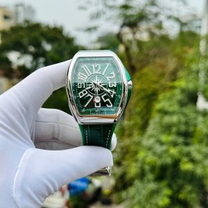 Đồng Hồ Franck Muller V45 Replica Cao Cấp Nhất Màu Xanh Lá Nhà Máy ABF 45mm