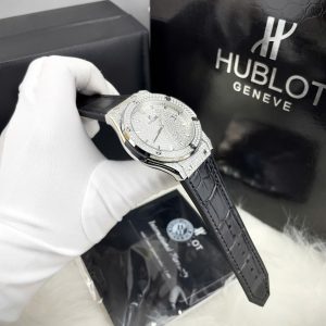 Dong Ho Hublot Automatic Nam Dinh Full Da Mau Fake May Co Nhat 42mm 3