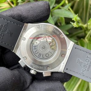 Dong Ho Hublot Automatic Nam Fake May Nhat Mau Xanh Duong 42mm 4