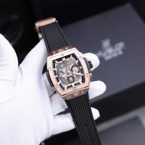 Đồng Hồ Hublot Fake 11 Spirit Of Big Bang King Gold Dây One Click 44mm (2)