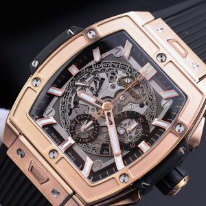 Đồng Hồ Hublot Fake 11 Spirit Of Big Bang King Gold Dây One Click 44mm (2)