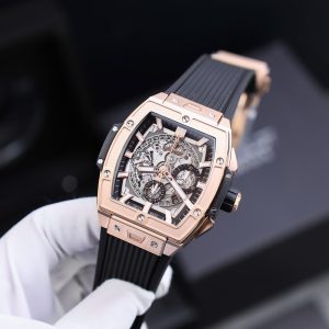 Đồng Hồ Hublot Fake 11 Spirit Of Big Bang King Gold Dây One Click 44mm (2)