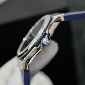Đồng Hồ Hublot Nam Đính Đá Classic Fusion Mặt Xanh Replica Xưởng HB 42mm (5)