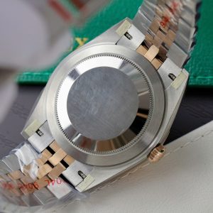 Dong Ho Nam Rolex DateJust Super Fake Cao Cap Mat Chocolate May Thuy Sy 41mm 5