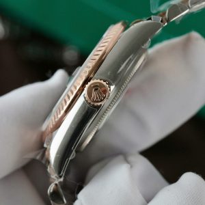 Dong Ho Nam Rolex DateJust Super Fake Cao Cap Mat Chocolate May Thuy Sy 41mm 7