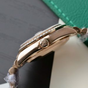 Đồng Hồ Rolex Datejust 278285RBR Butterfly Nữ Bọc Vàng Đính Moissanite 31mm (5)