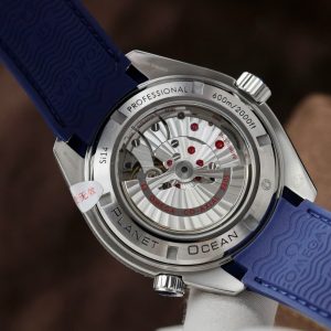 Đồng Hồ Omega Fake Cao Cấp Seamaster Planet Ocean Automatic Màu Xanh (1)