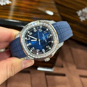 Đồng Hồ Patek Philippe Aquanaut 5168G Đính Đá Mặt Xanh Xưởng GR Factory 42mm (2)