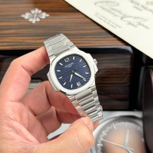 Đồng Hồ Patek Philippe Fake Cao Cấp Nautilus 7118 Mặt Xanh Xưởng GR (3)