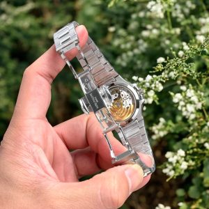 Đồng Hồ Patek Philippe Nautilus 7118 Fake Máy Thuỵ Sỹ Đính Đá Xưởng GR (6)