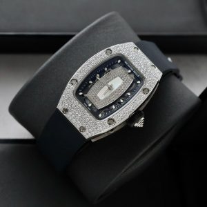 Đồng Hồ Richard Mille RM007 Đính Full Kim Cương Nhân Tạo Moissanite 36mm (1)