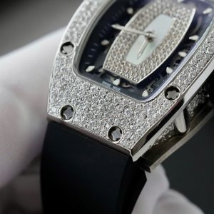 Đồng Hồ Richard Mille RM007 Đính Full Kim Cương Nhân Tạo Moissanite 36mm (1)