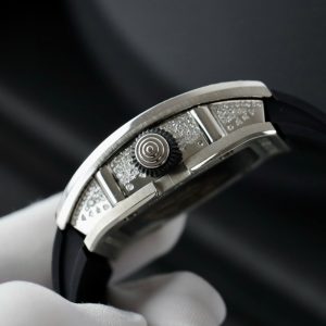 Đồng Hồ Richard Mille RM007 Đính Full Kim Cương Nhân Tạo Moissanite 36mm (1)