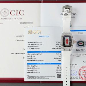 Đồng Hồ Richard Mille RM007 Đính Kim Cương Moissanite Hong Kong 36mm (11)