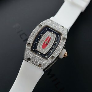 Đồng Hồ Richard Mille RM007 Đính Kim Cương Moissanite Hong Kong 36mm (11)
