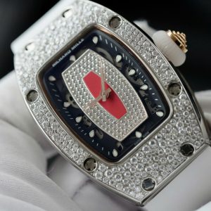 Đồng Hồ Richard Mille RM007 Đính Kim Cương Moissanite Hong Kong 36mm (11)