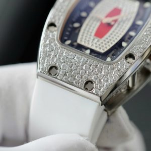Đồng Hồ Richard Mille RM007 Đính Kim Cương Moissanite Hong Kong 36mm (11)