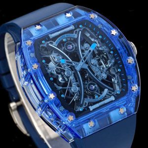 Đồng Hồ Richard Mille RM53-02 Tourbillon Sapphire Xanh Dương Chế Tác (1)