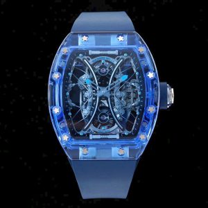 Đồng Hồ Richard Mille RM53-02 Tourbillon Sapphire Xanh Dương Chế Tác (1)