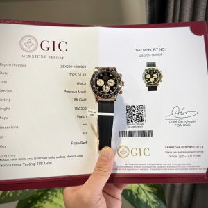 Đồng Hồ Rolex Daytona 126515LN Phủ Vàng Hồng 18K Rep Cao Cấp Nhất 40mm (8)