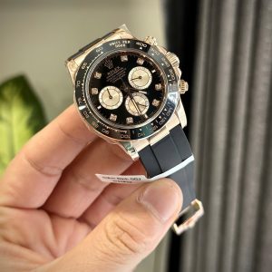 Đồng Hồ Rolex Daytona 126515LN Phủ Vàng Hồng 18K Rep Cao Cấp Nhất 40mm (8)