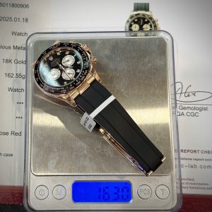 Đồng Hồ Rolex Daytona 126515LN Phủ Vàng Hồng 18K Rep Cao Cấp Nhất 40mm (8)