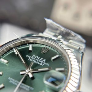 Đồng Hồ Rolex Rep 11 DateJust Mặt Xanh Lá Cây Nhà Máy THB Nữ 31mm (2)