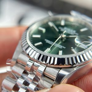 Đồng Hồ Rolex Rep 11 DateJust Mặt Xanh Lá Cây Nhà Máy THB Nữ 31mm (2)