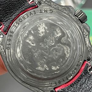 Đồng Hồ Rolex Rep 11 GMT Master II DIW Carbon Siêu Nhẹ Màu Đỏ 40mm (9)