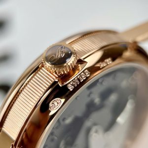 Dong Ho Breguet Tradition Rep 11 Cao Cap Nhat Mat Lo Co Day Da Mau Nau Xuong ZF 40mm 9