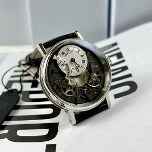 Đồng Hồ Breguet Tradition Skeleton 7097 Replica 11 Màu Đen Nhà Máy ZF 41mm (4)