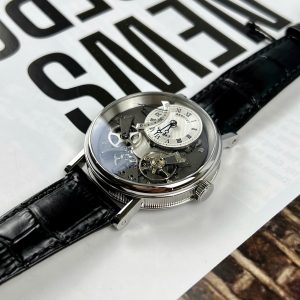 Đồng Hồ Breguet Tradition Skeleton 7097 Replica 11 Màu Đen Nhà Máy ZF 41mm (4)