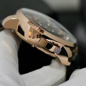 Đồng Hồ Jacob & Co Rep 11 Casino Roulette Màu Vàng Hồng Dây Da Màu Đen 44mm (3)