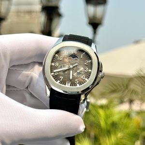 Đồng Hồ Patek Philippe Rep 11 Aquanaut 5261 Mặt Số Xám Dây Cao Su 40mm (4)