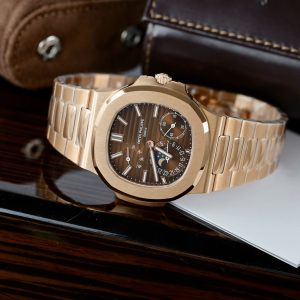 Đồng Hồ Patek Philippe Rep 11 Nautilus 5712 Mặt Chocolate Xưởng PPF V3 40mm (1)
