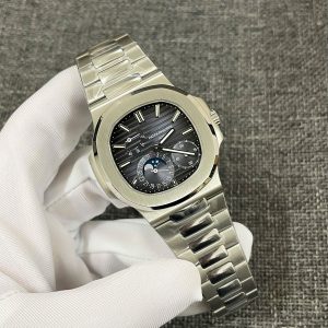Đồng Hồ Patek Philippe Replica 1 1 Nautilus 5712 Mặt Xanh V4 Nhà Máy PPF 40mm (5)
