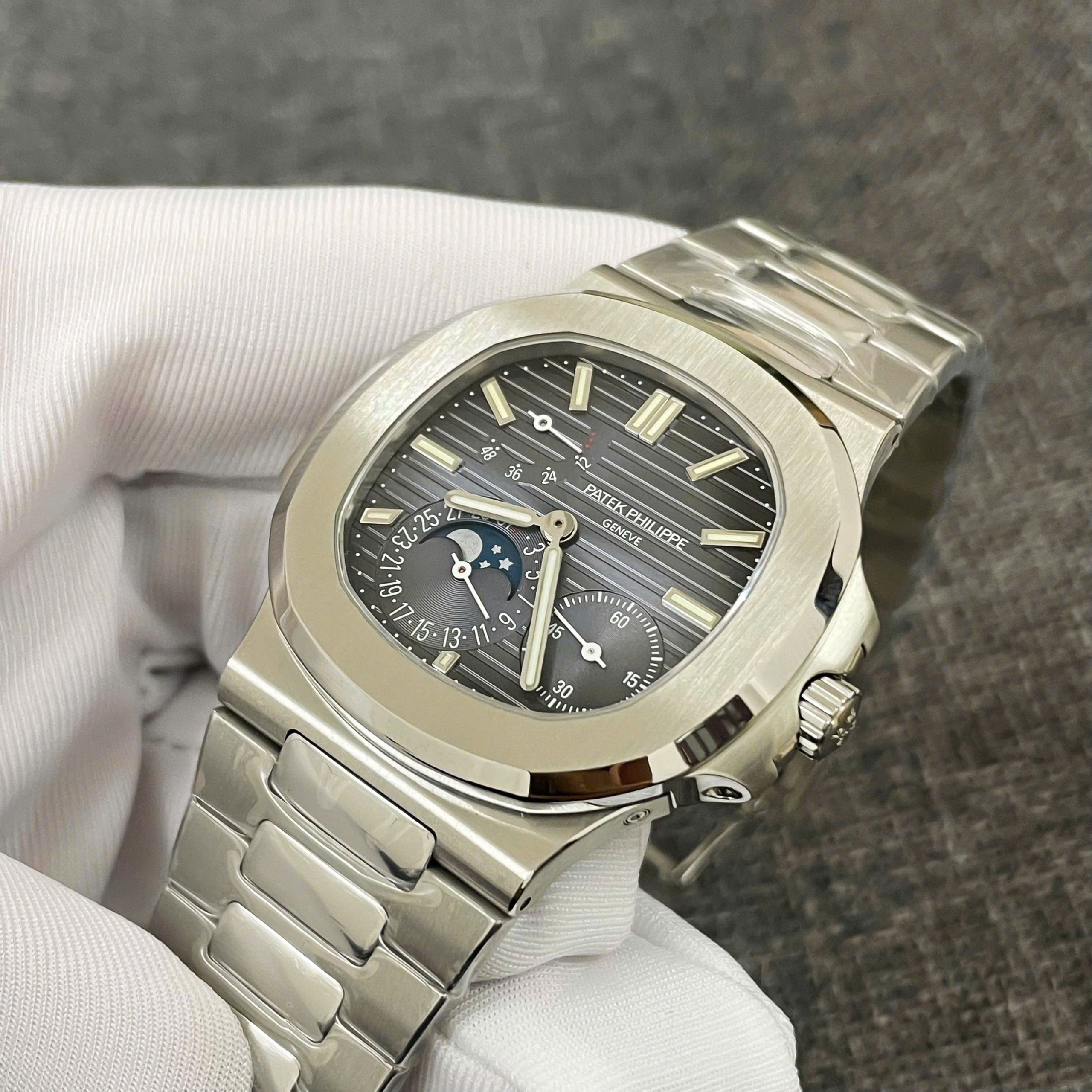 Đồng Hồ Patek Philippe Replica 1 1 Nautilus 5712 Mặt Xanh V4 Nhà Máy PPF 40mm (5) Đồng Hồ Patek Philippe Replica 1 1 Nautilus 5712 Mặt Xanh V4 Nhà Máy PPF 40mm (5)
