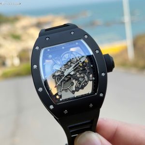 Đồng Hồ Richard Mille RM055 Replica Cao Cấp Bản Mới 2025 Gốm Đen Xưởng BBR V5 (8)