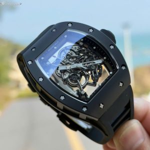 Dong Ho Richard Mille RM055 Replica Cao Cap Ban Moi 2025 Gom Den Xuong BBR V5 5