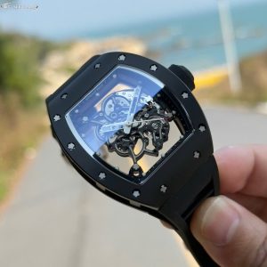 Đồng Hồ Richard Mille RM055 Replica Cao Cấp Bản Mới 2025 Gốm Đen Xưởng BBR V5 (8)