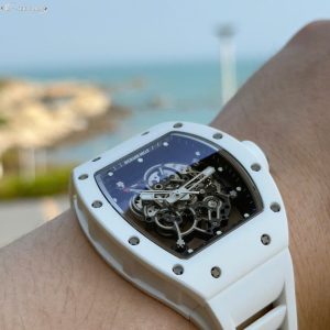 Đồng Hồ Richard Mille RM055 Replica Cao Cấp Bản Mới 2025 Gốm Trắng Xưởng BBR V5 (4)