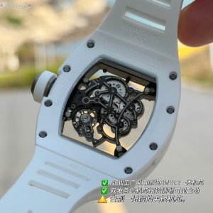 Đồng Hồ Richard Mille RM055 Replica Cao Cấp Bản Mới 2025 Gốm Trắng Xưởng BBR V5 (4)