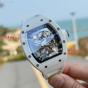 Đồng Hồ Richard Mille RM055 Replica Cao Cấp Bản Mới 2025 Gốm Trắng Xưởng BBR V5 (8)